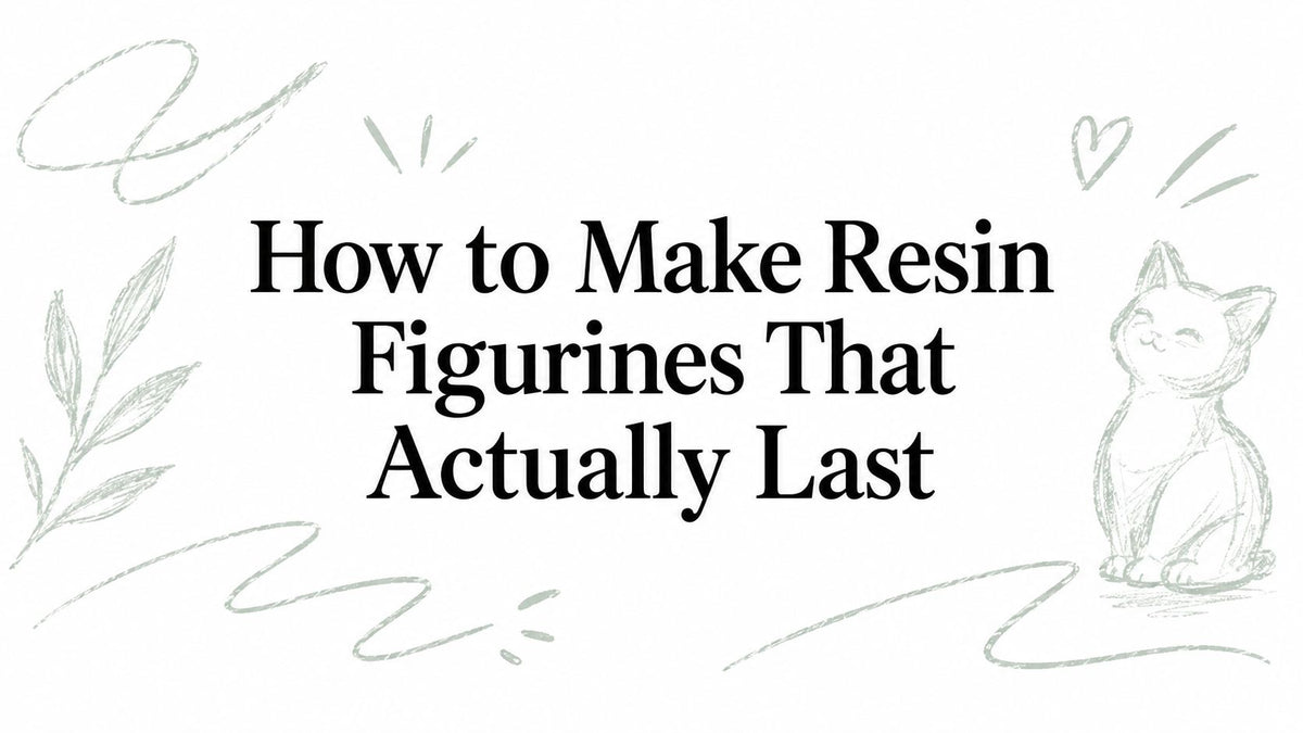 How to Make Resin Figurines That Actually Last