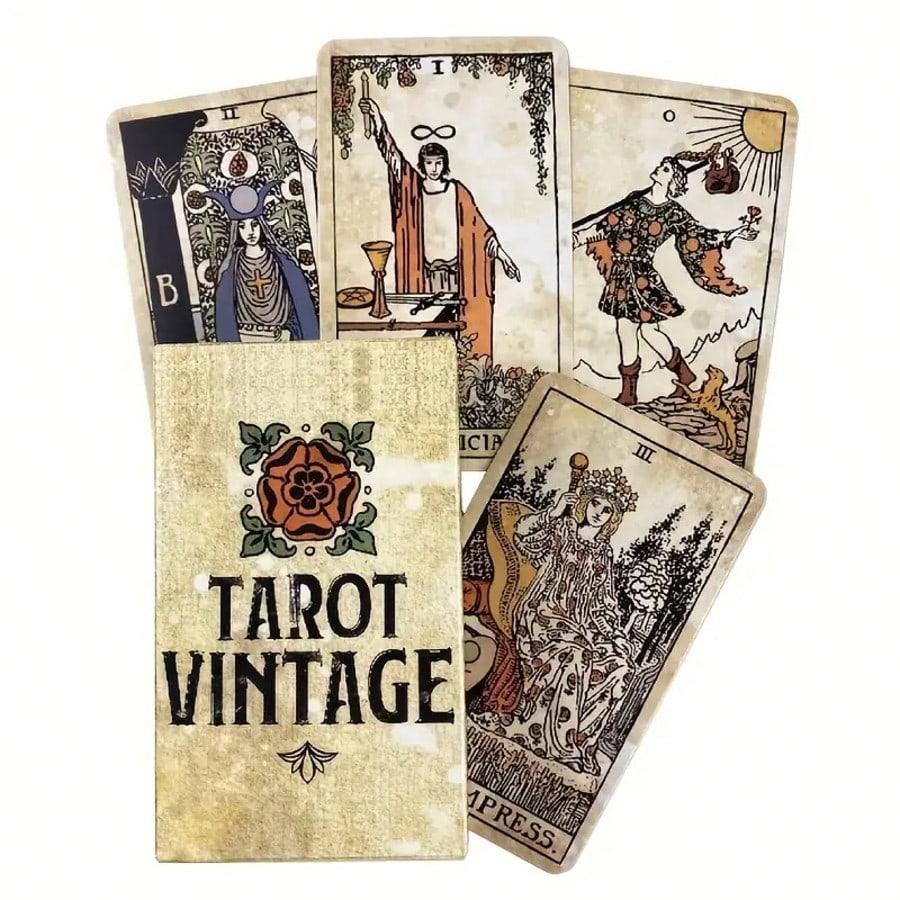 Vintage Italian Classic Retro Tarot Cards Deck