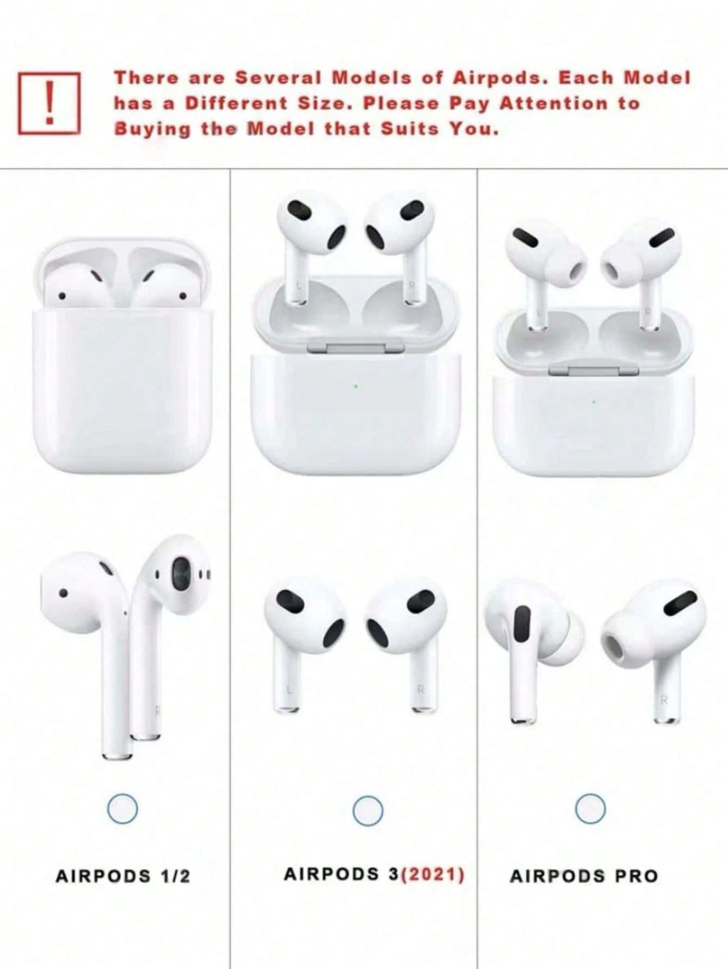 Skull Creative Soft Silicone Protective Case for AirPods