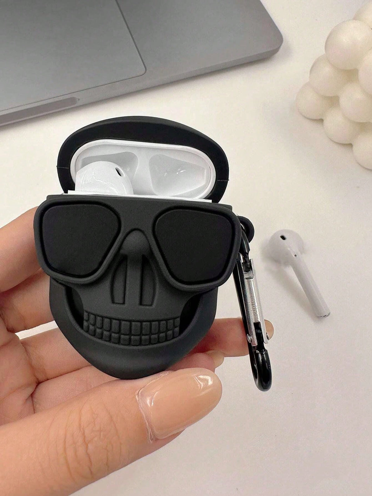 Skull Creative Soft Silicone Protective Case for AirPods