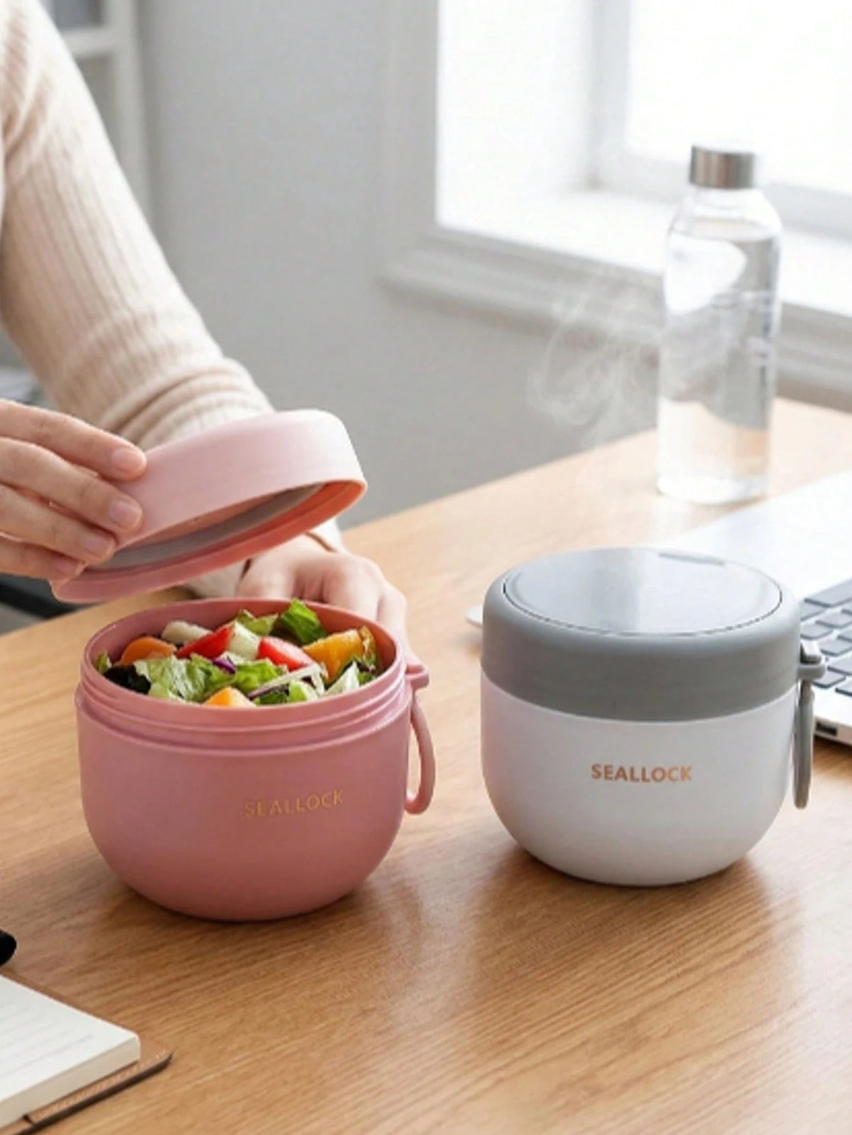 Portable Oat Yogurt Cup With Spoon 600ml