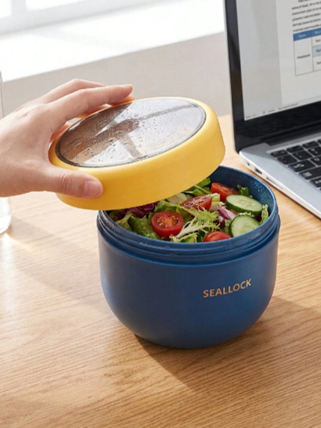 Portable Oat Yogurt Cup With Spoon 600ml