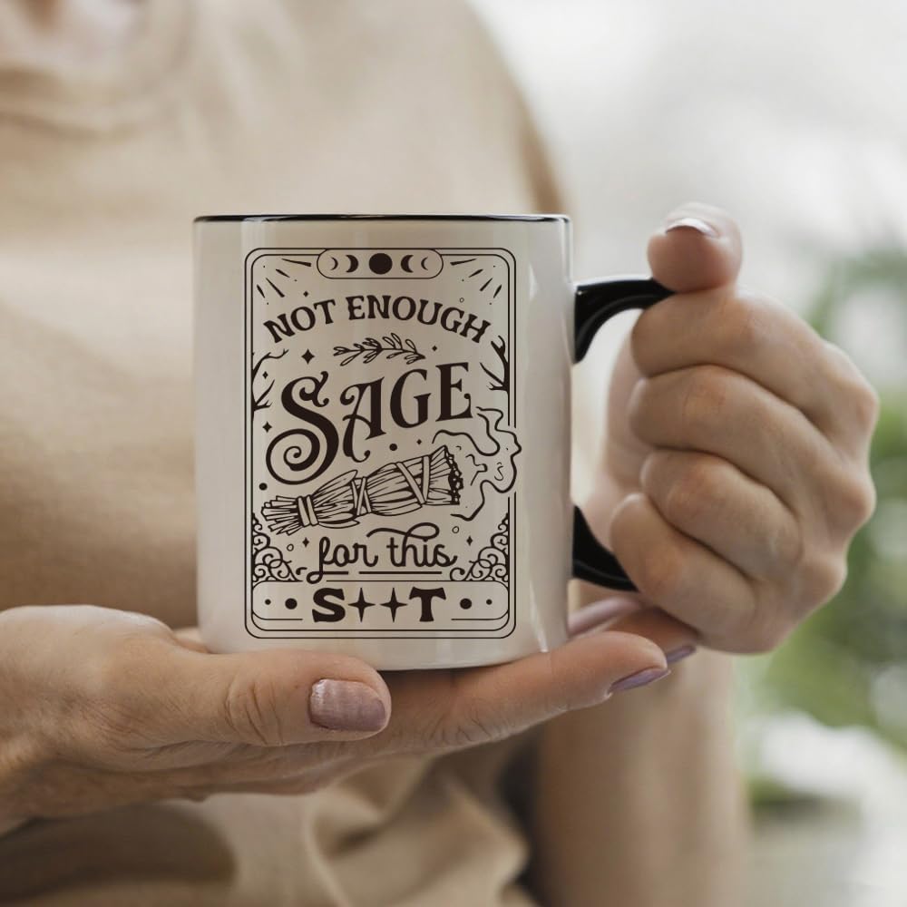 Puouoonyi Tarot Witchy Coffee Mug 325ml
