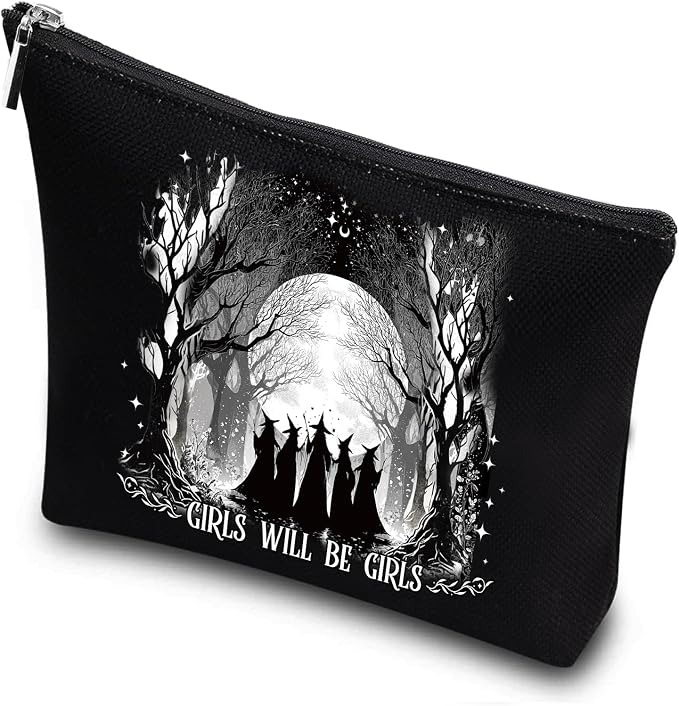 VeloKomo Waterproof Linen Cosmetic Bag