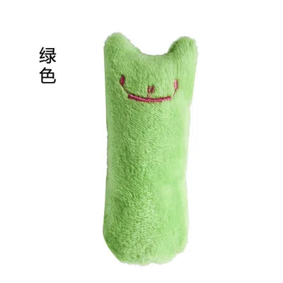 Interactive Catnip Plush Vocal Cat Chew Toy