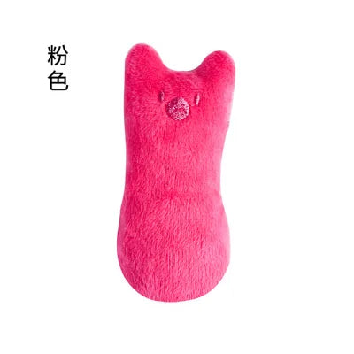 Interactive Catnip Plush Vocal Cat Chew Toy