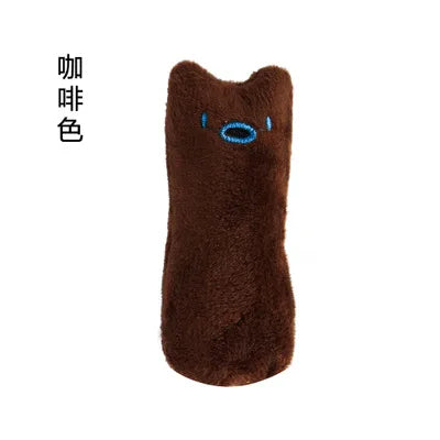 Interactive Catnip Plush Vocal Cat Chew Toy