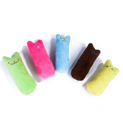 Interactive Catnip Plush Vocal Cat Chew Toy