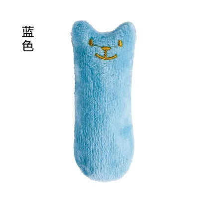 Interactive Catnip Plush Vocal Cat Chew Toy