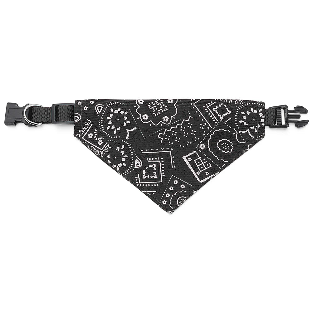Adjustable Washable Pet Bandana Scarf Collar Bib