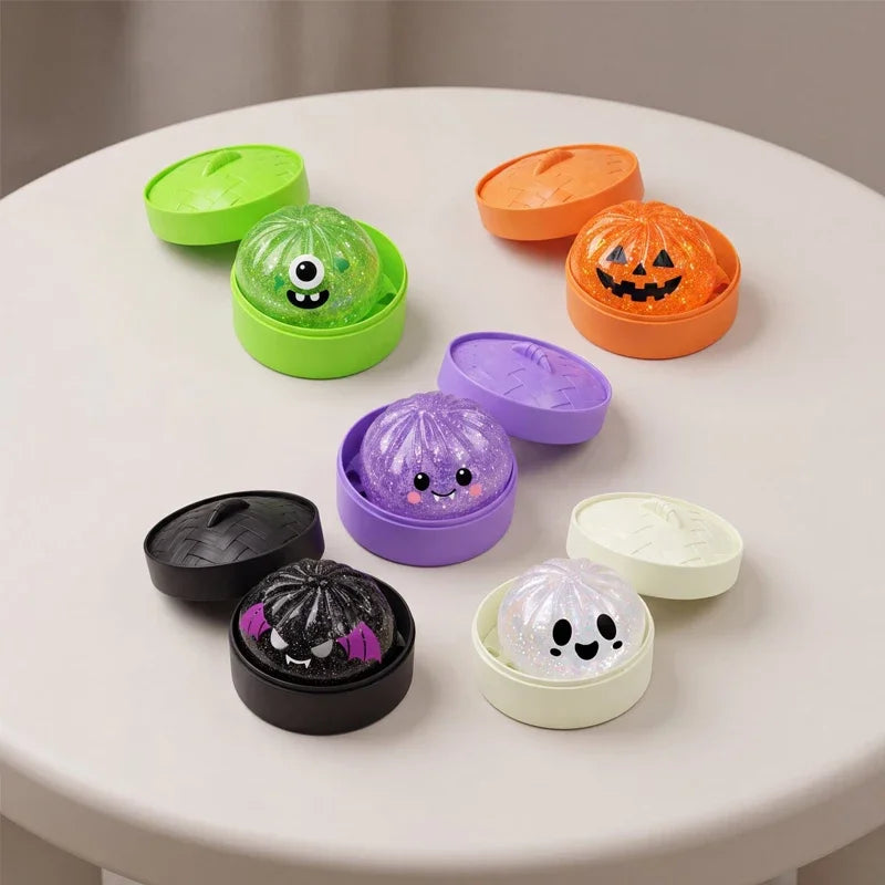 Halloween Ghost Dumpling Slow Rebound Squishy Toy