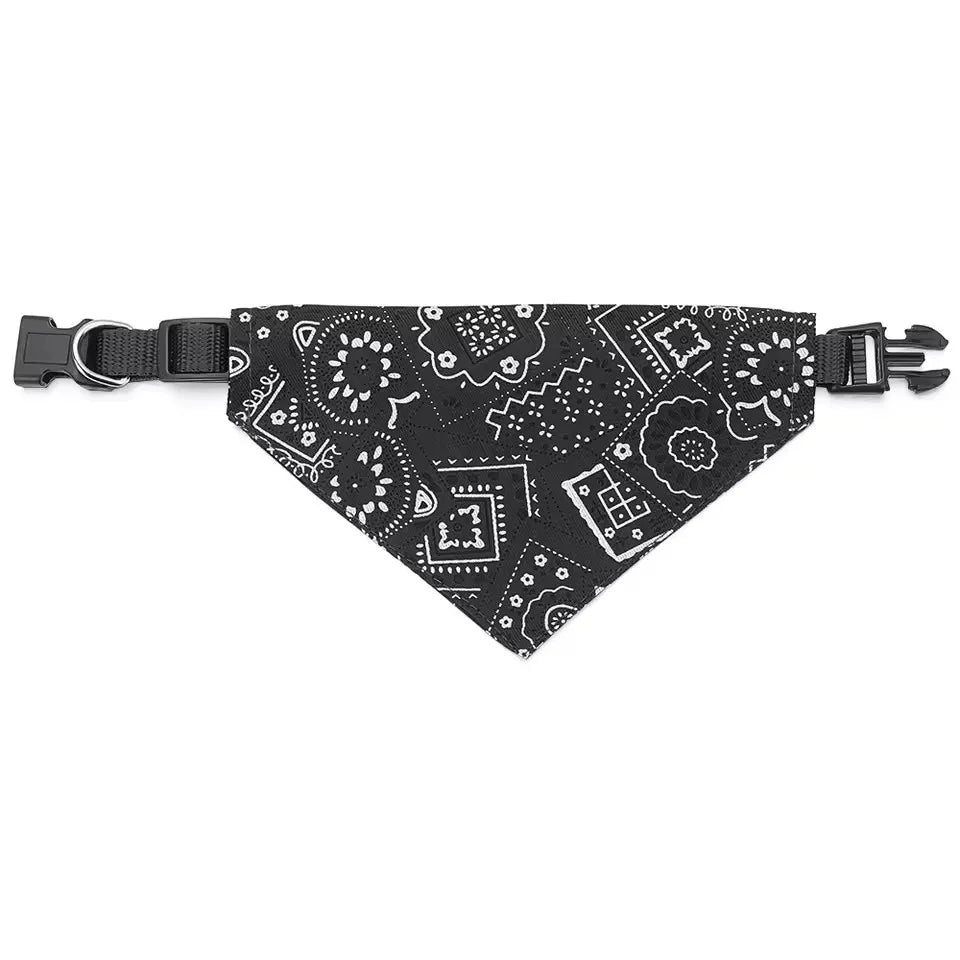 Adjustable Washable Pet Bandana Scarf Collar Bib