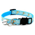 Cartoon Star Moon Adjustable Cat Collar with Bell