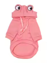 Cute Frog Pet Dog Hoodie Sweater