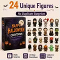 Halloween Horror Movie Mini Figures Advent Calendar 24-Piece