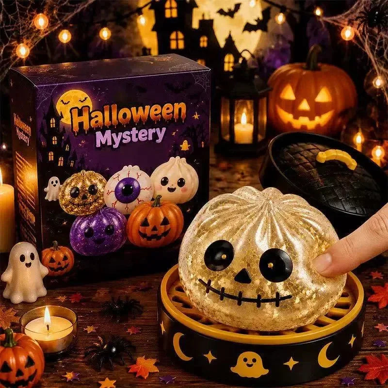 Halloween Ghost Dumpling Slow Rebound Squishy Toy