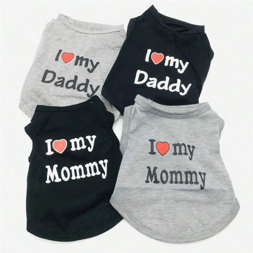 Summer Sleeveless Dog Vest Puppy T-Shirt