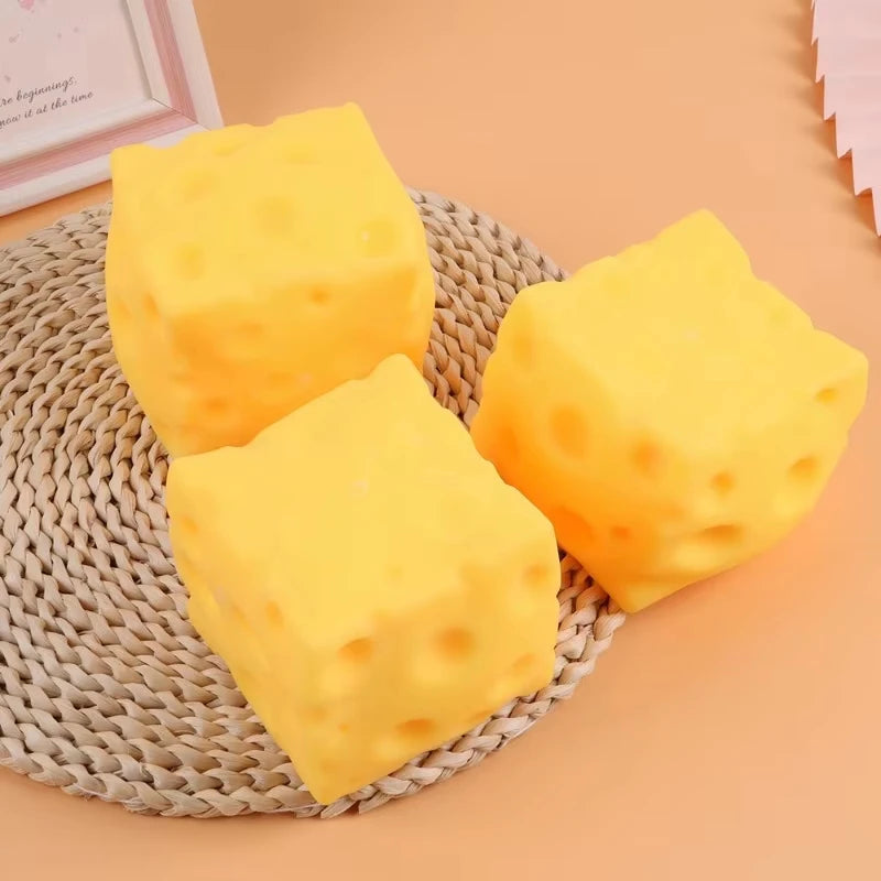 Giant Cheese Simulation Slow Rising Squeeze Squishy Toy