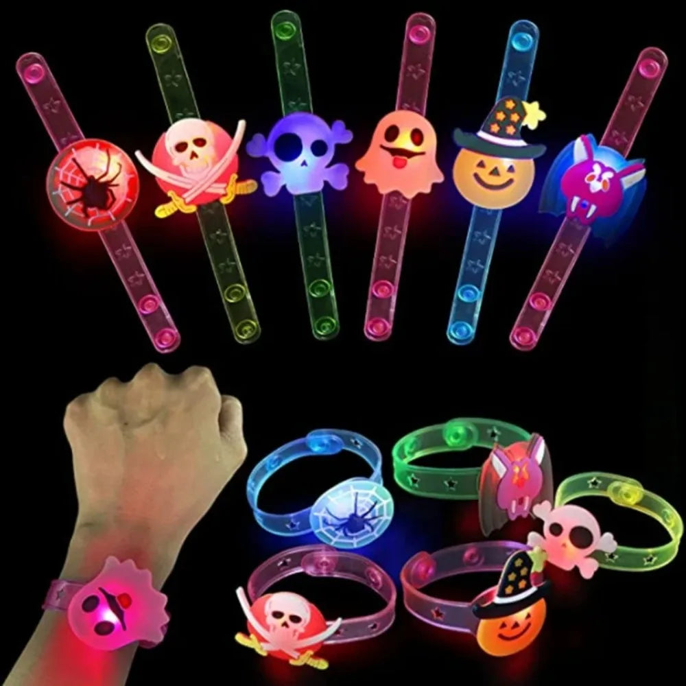 Halloween Glowing Bracelets Party Favors