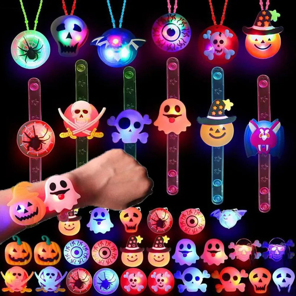 Halloween Glowing Bracelets Party Favors