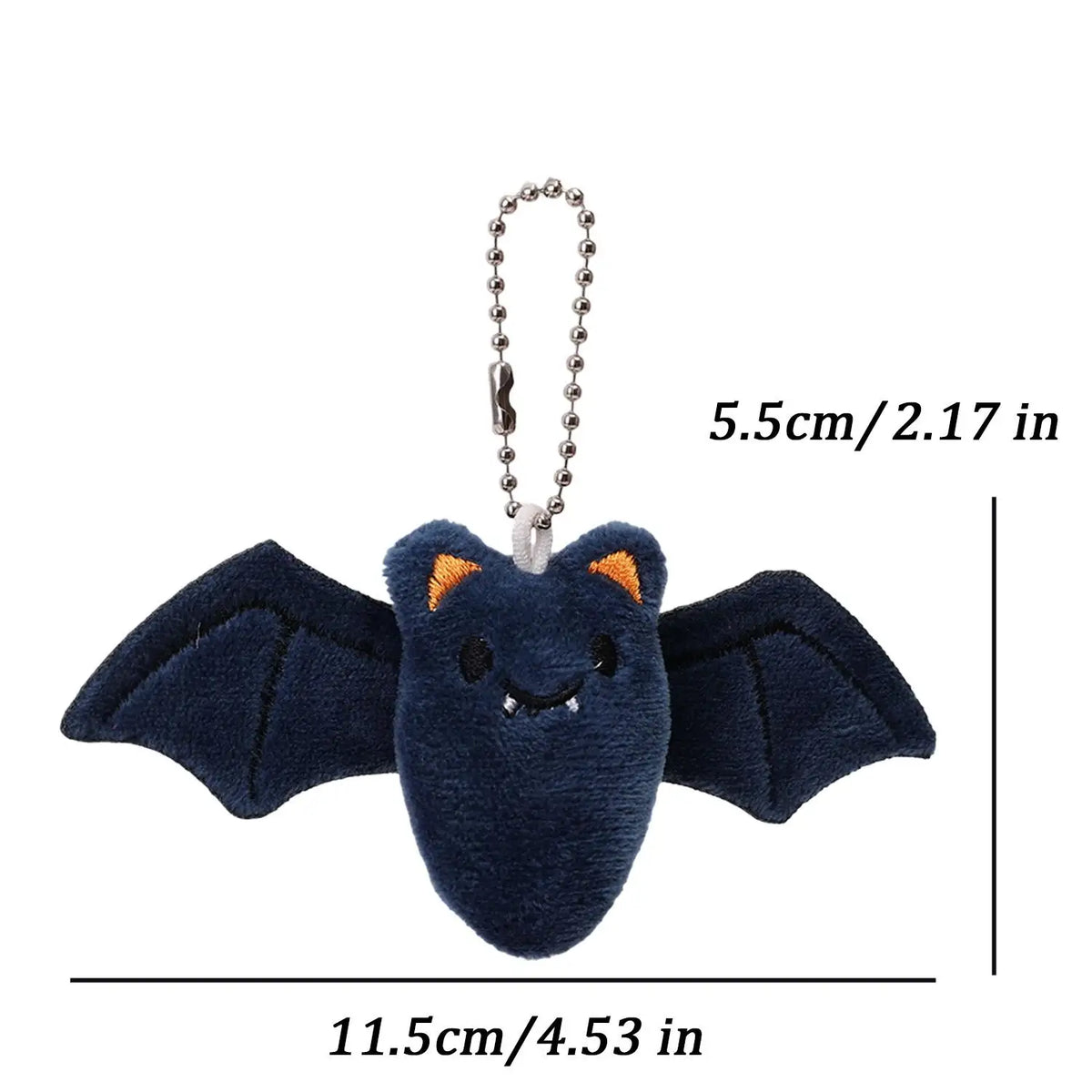 Halloween Pumpkin Head Cartoon Plush Keychain Pendant