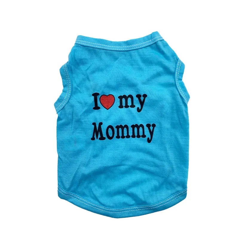 Summer Sleeveless Dog Vest Puppy T-Shirt