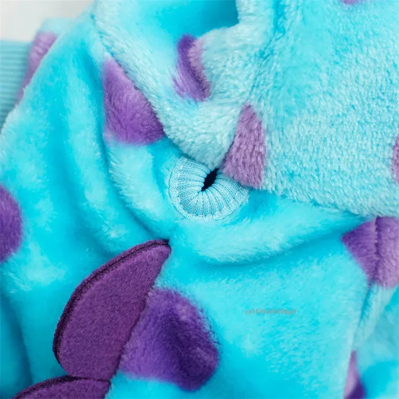 Cute Dinosaur Pet Dog Hooded Coat