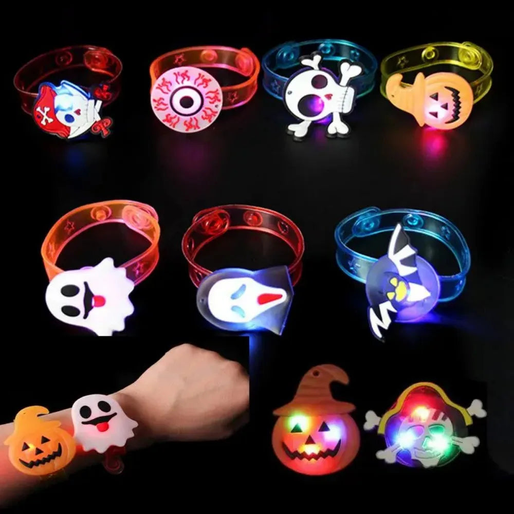 Halloween Glowing Bracelets Party Favors