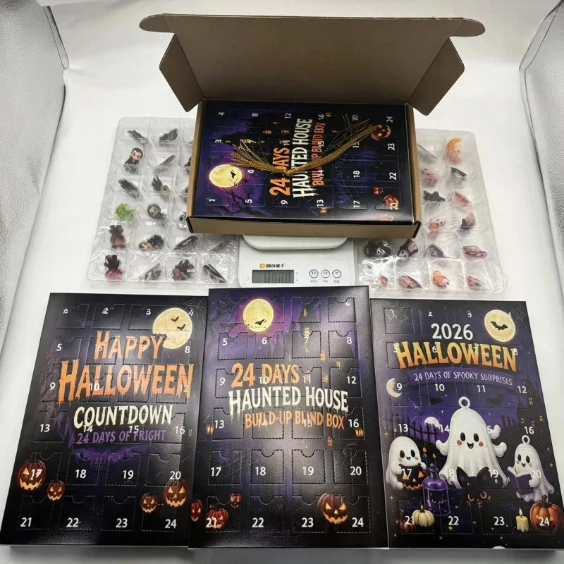 Halloween Horror Movie Mini Figures Advent Calendar 24-Piece