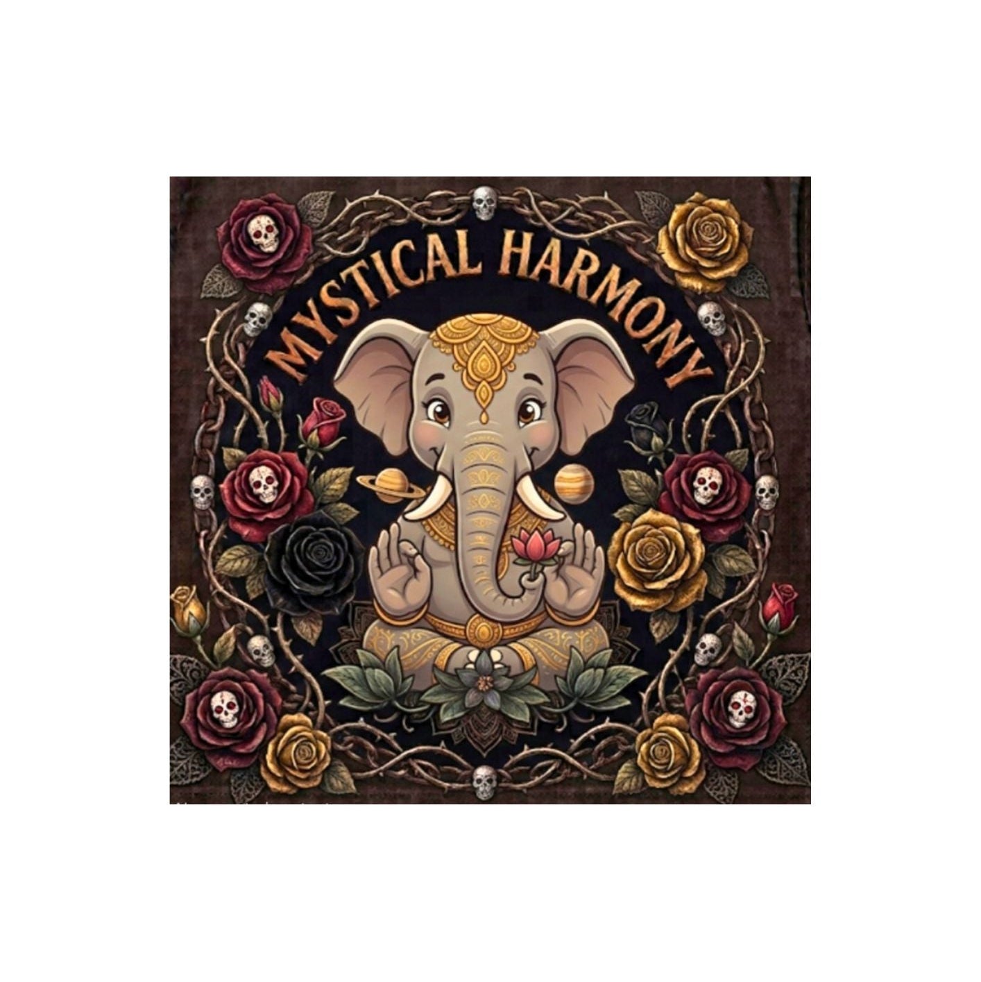 Mystical Cute Elephant Digital Product