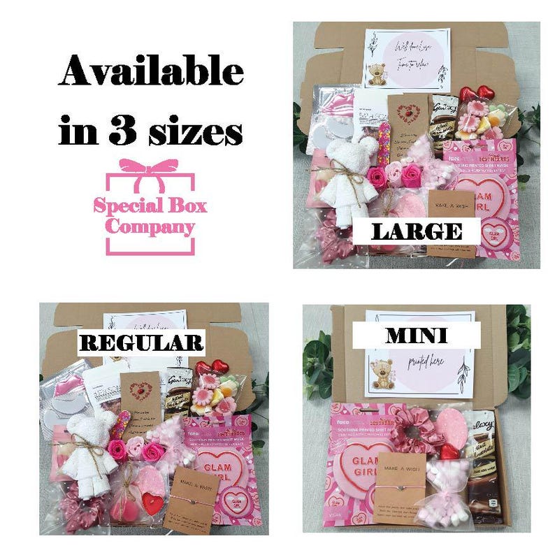 Teen Spa Gift Box: Birthday Pamper Hamper with Personalized Note