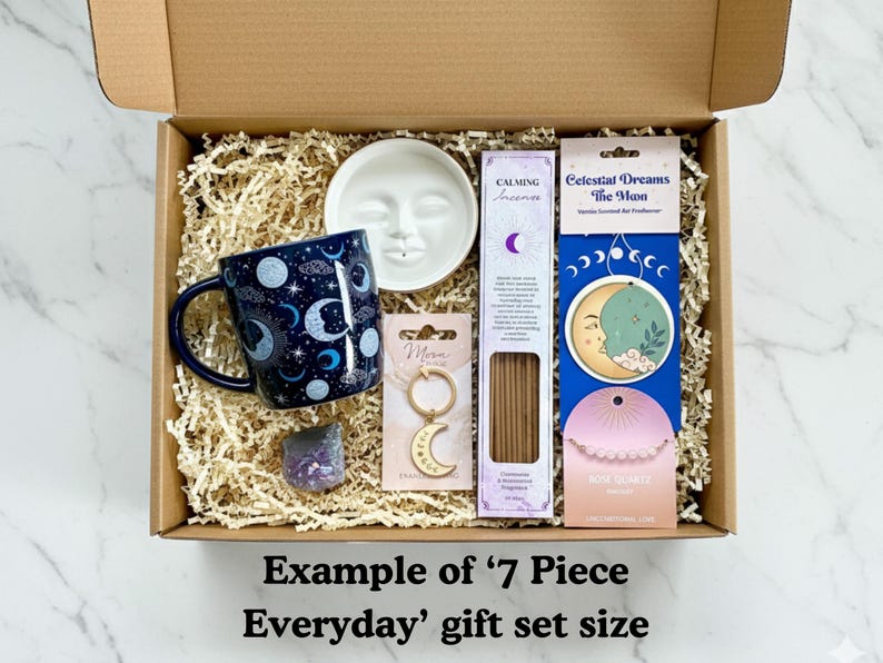 Mystery Spiritual Gift, Crystal Mystery Box Crystal Lucky Dip Spiritual Gifts for Women Spiritual Home Decor Crystal Gift Manifestation Box