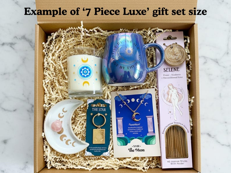 Mystery Spiritual Gift, Crystal Mystery Box Crystal Lucky Dip Spiritual Gifts for Women Spiritual Home Decor Crystal Gift Manifestation Box