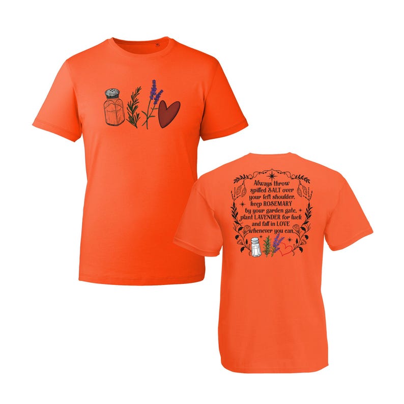 Practical Magic Halloween T-Shirt – Salt, Rosemary & Lavender Love Tee, Witchy Movie-Inspired Shirt